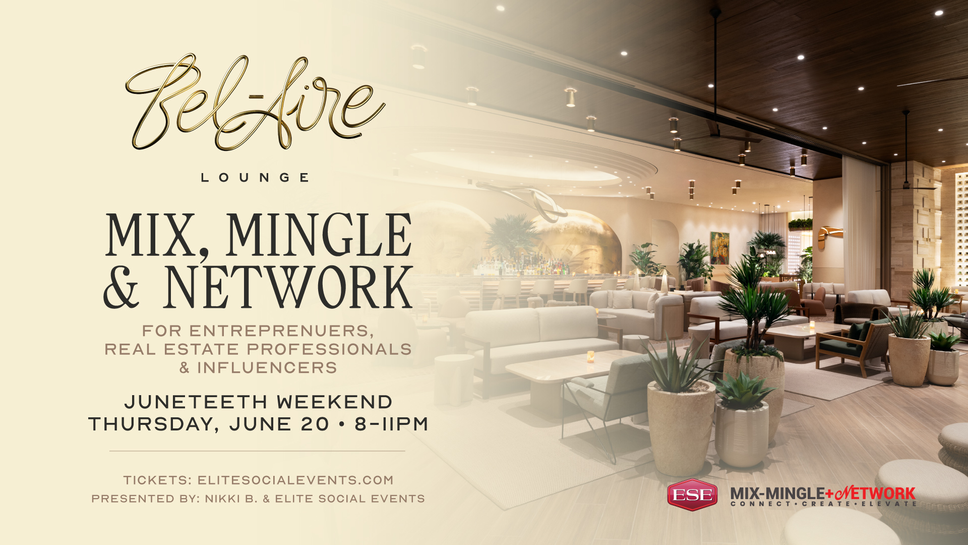 Bel-Aire Lounge Mixer 6-20-24
